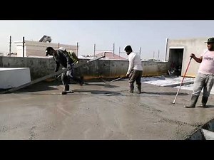 Screed on the Roof | Waterproofing combo system, Combo spray, roof Insulation, Combo foam, uae