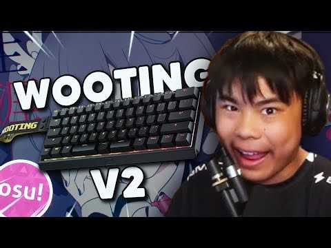 mrekk Plays osu! With the *NEW* Wooting 60HE v2