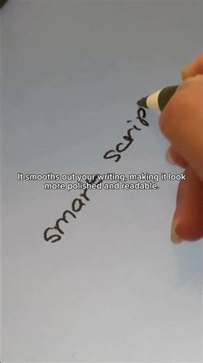 iPadOS 18 Smart Script