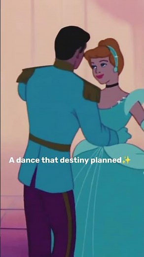 Cinderella Meets Prince Charming ✨ A Dance Written by Destiny 💙👑