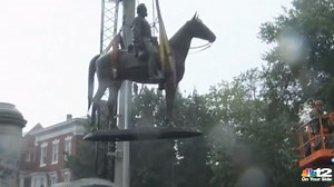 Stonewall Jackson Statue Removed by Crews in Virginia