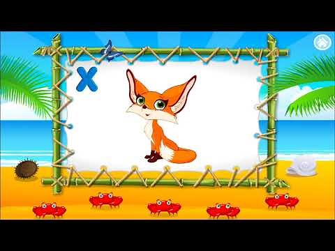 X is in Fox ABC's Alphabet Toddler Aquarium Alphabet adventure
