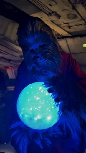 MouseInfo | Disney News and Fun on Instagram: "Chewbacca and Rey celebrated Life Day on Batuu at Star Wars: Galaxy's Edge, Disneyland. Fans first got to witness this joyous celebration from the Wookie planet of Kashyyyk in the Star Wars Holiday Special in 1978."