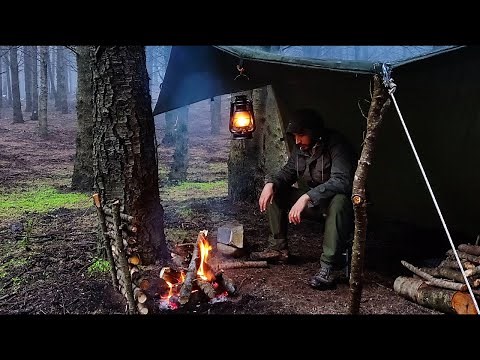 Rainy Day Tarp Camping: How to Stay Comfortable in Bad Weather