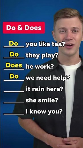 English for Beginners: Do & Does (Easy Guide)