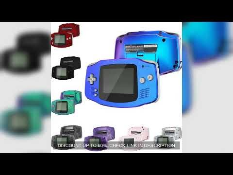 eXtremeRate IPS Ready Upgraded Replacement Shell Full Housing Cover Buttons for Gameboy Advance - fo