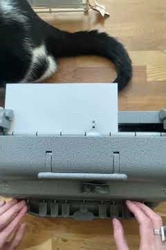 Watch Me use Braille to make a Cat Card