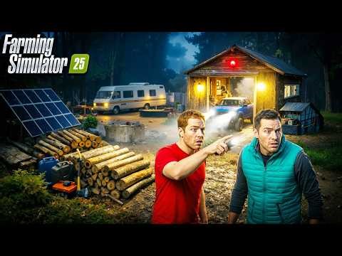 WE DISAPPEARED INTO THE WOODS WITH EVERYTHING | FARMING SIMULATOR 25