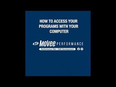 How to Access Your MoVee Performance Content | Quick Start Guide