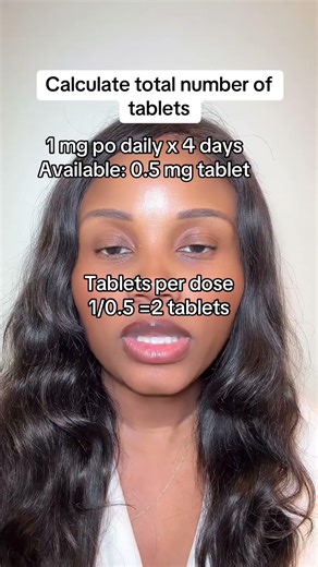 Dosage calculations #pharmacystudent #pharmacytechnician #nursingstudent