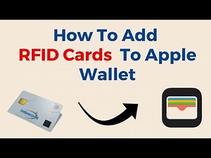 How To Add RFID Cards To Apple Wallet