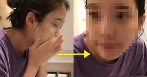 IU Shocks Fans by Scrubbing Her Face Clean and Revealing It on Camera