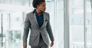 Angry, smash laptop and business man in office frustrated for online error, network issue or software problem. Corporate, company and person with stress, anger management and burnout destroy computer