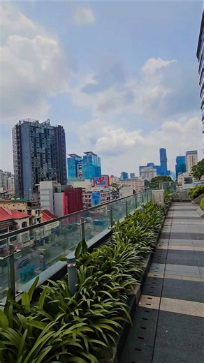 Vietnam Ho Chi Minh City . TakashiMaya Mall top view #vietnam #HCMC