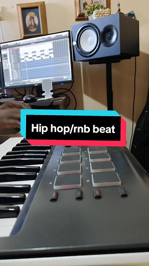 Beat making, instrumental from home studio #fyp #fyp #fouryou #tik_tok #viral_video #instrumental #beat #studio #hiphopmusic #rnb