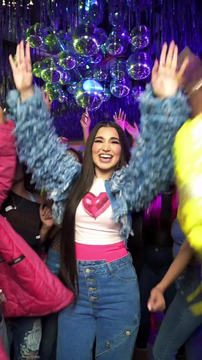 Enisa Nikaj Disco Cone Dance Challenge