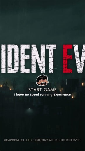 Resident Evil 2 Speedrun (WORLD RECORD) - 00:01