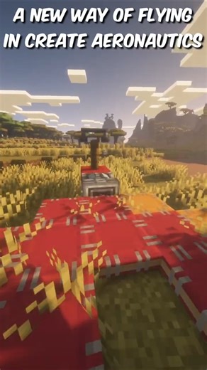 Create Aeronautics Glider That Defies Physics #minecraft #createaeronautics #create