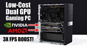 Dual GPU Budget PC Trick : Triples Frame Rates With No Pricey Upgrade Needed