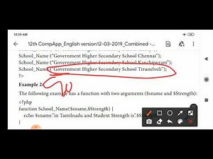 12 TH COMPUTER APPLICATIONS CHAPTER -5(EXAMPLE CODING)
