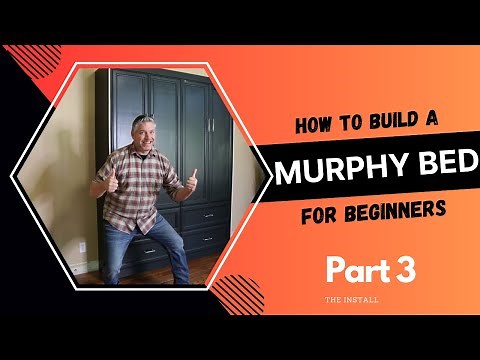 How to Build a Murphy Bed for Beginners | Part 3: The Installation