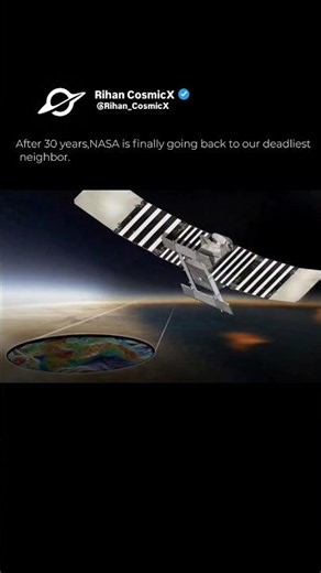 🚀 NASA Is Returning to Venus After 30 Years!