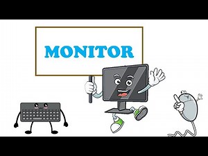 11. MONITOR | CHARACTERISTICS OF MONITOR | TYPES OF MONITOR | FUNDAMENTALS OF COMPUTER