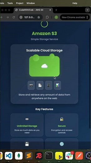 What is AWS S3? | Fastest Explanation in Under 1 Min #aws #coding #devops #cloudcomputing