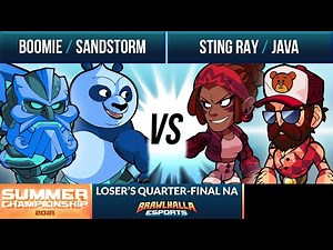 Boomie & Sandstorm vs Sting Ray & Java - Losers Quarter-Final - Summer Championship 2021 - NA 2v2