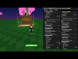 BEST SCRIPT AZURE MODDED AIMBOT,FLY,CFRAME AND MORE!(Discord in comments)