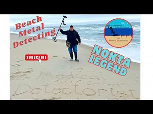 Beach Metal Detecting Using The Nokta Legend Metal Detector