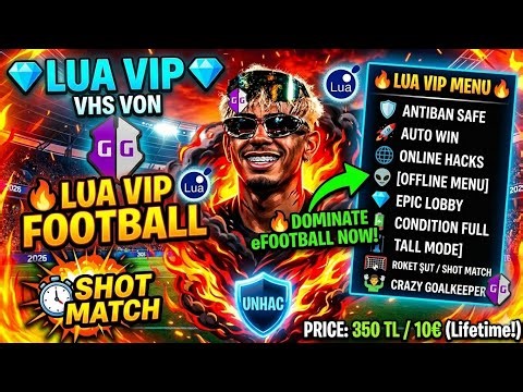 🚀 eFootball 2026 VIP MOD MENU |⚡ SHADOW LUA V1