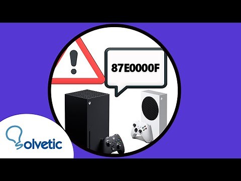 ✔️🎮 How to FIX ERROR 87E0000F Xbox Series X or Xbox Series S when downloading an app or game