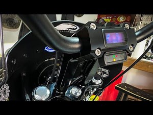 Harley Street Bob-New Handlebar Setup by Original Garage Moto