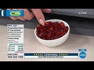 Phosphatidyl Choline Liver and Brain Benefits 60 Capsul...