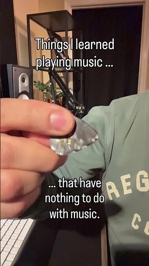 What do you mean I should've learned scales?