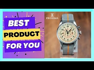 Best Top Selling Proxima PX1715 39MM Men Chronograph Mechanical Wristwatch on Aliexpress