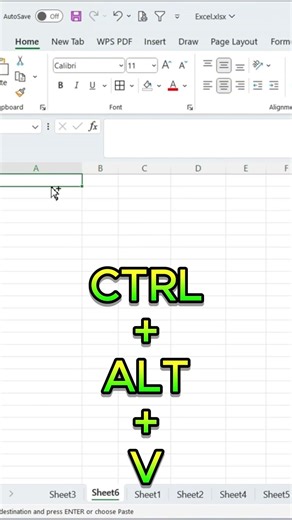 Excel Me Formula Hata Ke Sirf Value Paste Kaise Kare | Ctrl + Alt + V Trick | Hindi