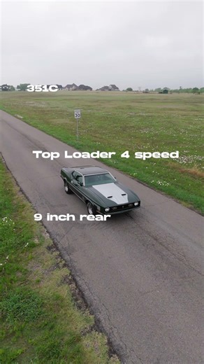 1971 Ford Mustang Mach 1 Test Drive Original 351C - 4 Speed