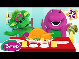 Thankful Thanksgiving | Kindness and Appreciation for Kids | Barney the Dinosaur | 9 Story Kids