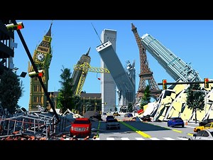 City Destruction Scenes: Extreme Simulations | Blender 3D