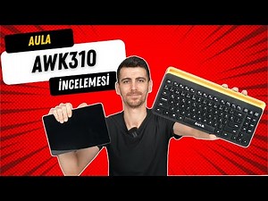 Aula AWK310 Kablosuz Klavye | Performans ve Ergonomi Testi!