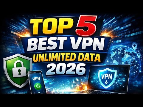 Top5 Best VPN For Android | Free Net Vpn 2026 | Fast & Secure 🔐 | Unlimited Data