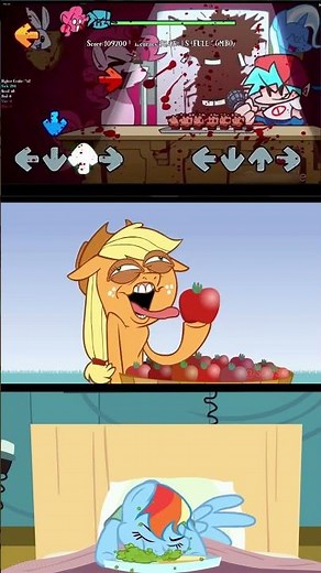 Join Rainbow Dash & AppleJack for Delicious Fun - FNF Pony Mod Gameplay #fnf #fnfmod #fnfandroidp...
