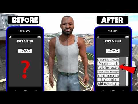 RGS Menu Files Kaise Add Kare? | Indian Bike Driving 3D Complete Tutorial