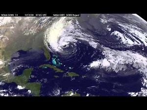 Hurricane Sandy Prowls the Eastern Seaboard