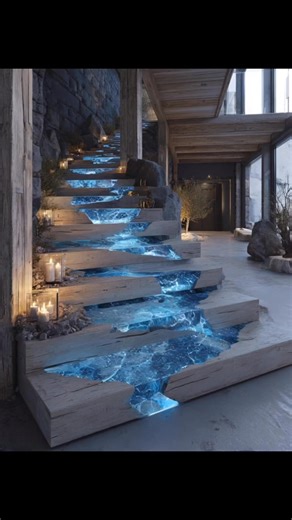 Cascading water - heavenly stairs🤎 | VQNU