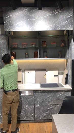 Blum Servo Drive Lift System 🔥 Modern Kitchen Technology | Soft Close Lift