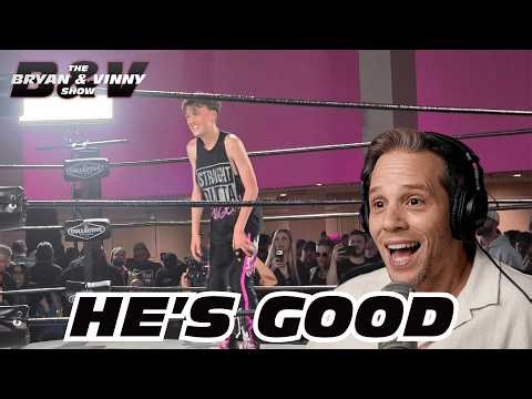 Brodie Lee Jr. and Joey Janela's fantastic match at Spring Break | Bryan & Vinny Show