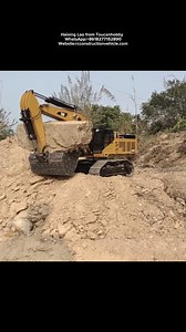 Is this the power of the 1/8 scale CAT 385CF metal hydraulic RC excavator? Knowing that it weighs 150KG itself, can you guess how much the rocks in the bucket weigh?🫨💪💪 #rcmodel #rcworld #rclife #rclover #rccommunity #RC #dumper #excavator #385CF #Toucanhobby | Toucan RC Hobby